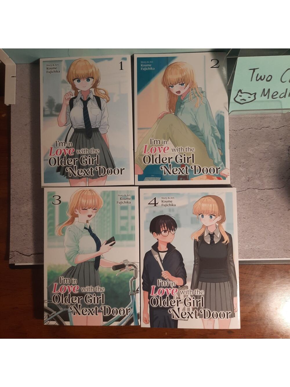📚 I'm in Love With the Older Girl Next Door Vol. 1-4 English Manga Bundle